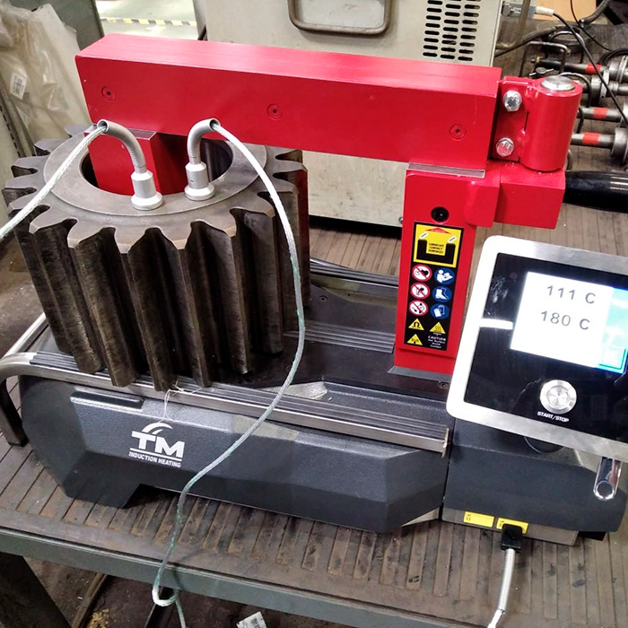 Easytherm 3.5 Touch Нагрев шестерни